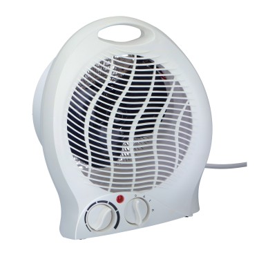 Αερόθερμο Με 2 Επιλογές Θερμοκρασίας Λευκό 2000W 22x13x27cm ALPINA