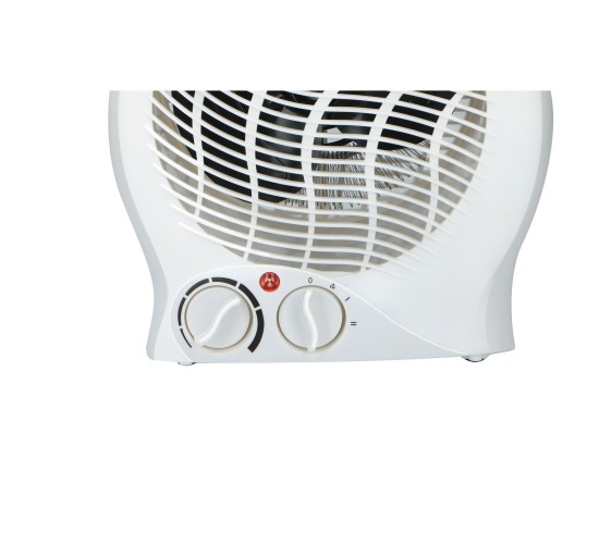 Αερόθερμο Με 2 Επιλογές Θερμοκρασίας Λευκό 2000W 22x13x27cm ALPINA