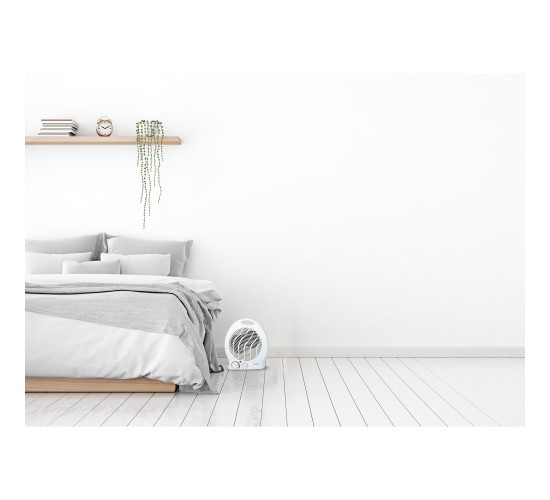 Αερόθερμο Με 2 Επιλογές Θερμοκρασίας Λευκό 2000W 22x13x27cm ALPINA