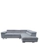 Καναπές Γωνιακός ArteLibre LUZANO Γκρι Ανοιχτό Ύφασμα/MDF 277x203x100cm