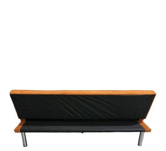 Καναπές Κρεβάτι ArteLibre ELVORE Κεχριμπάρι Ύφασμα/Ξύλο 190x83x74cm