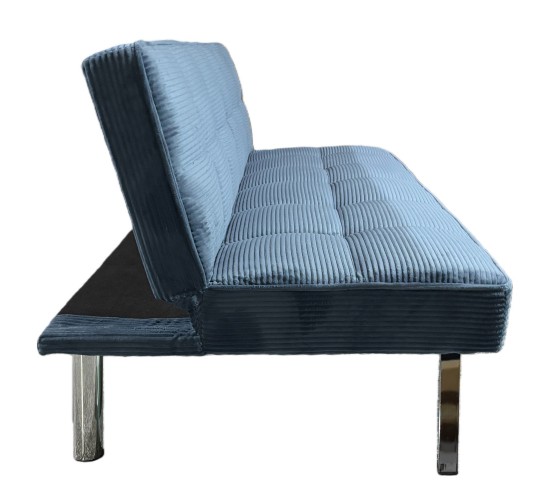 Καναπές Κρεβάτι ArteLibre ELVORE Μπλε Ύφασμα/Ξύλο 190x83x74cm