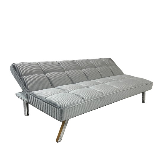 Καναπές Κρεβάτι ArteLibre ELVORE Γκρι Ύφασμα/Ξύλο 190x83x74cm