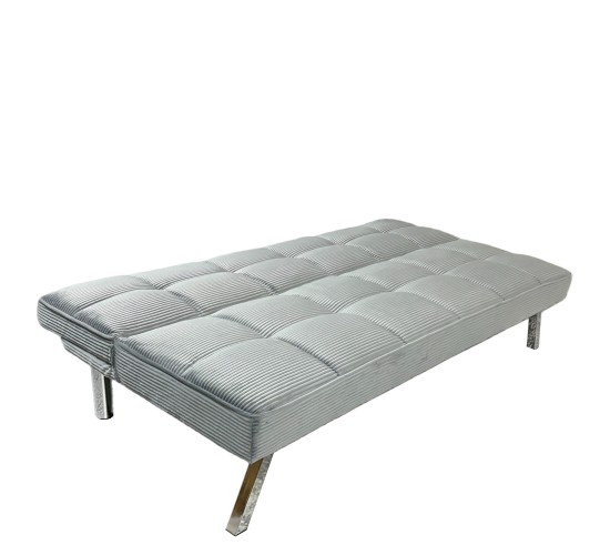 Καναπές Κρεβάτι ArteLibre ELVORE Γκρι Ύφασμα/Ξύλο 190x83x74cm