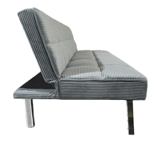 Καναπές Κρεβάτι ArteLibre ELVORE Γκρι Ύφασμα/Ξύλο 190x83x74cm