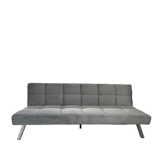 Καναπές Κρεβάτι ArteLibre ELVORE Γκρι Ύφασμα/Ξύλο 190x83x74cm