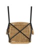 Καρέκλα Κήπου ArteLibre RIVIERA Μαύρο/Φυσικό Αλουμίνιο/Rattan 57x61x79cm