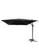 Ομπρέλα Κήπου ArteLibre VALENA Μαύρο/Γκρι Αλουμίνιο/Polyester Φ3x3m