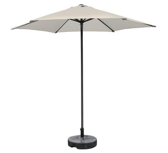 Ομπρέλα Κήπου ArteLibre MELIORE Εκρού/Ανθρακί Αλουμίνιο/Polyester Φ2.5x2.36m