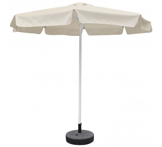 Ομπρέλα Κήπου ArteLibre VALENARE Εκρού/Λευκό Μέταλλο/Polyester Φ2.35m