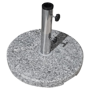 Βάση Ομπρέλας ArteLibre GRANEX 25kg Γκρι Γρανίτης Φ38x35cm