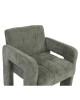 Πολυθρόνα ArteLibre VELORA Πράσινο Ύφασμα/Ξύλο 75x68x69cm