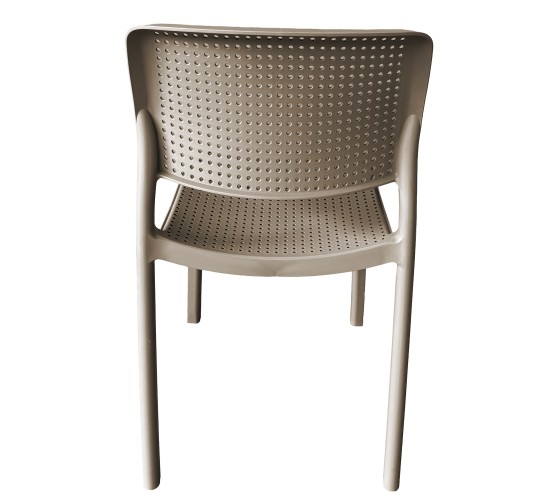 Καρέκλα Κήπου ArteLibre LUMINA Cappuccino PP 55x46x83cm