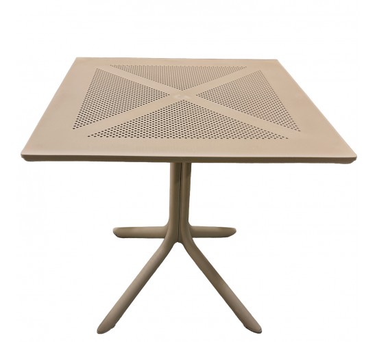 Τραπέζι Κήπου ArteLibre SIREA Cappuccino PP 80x80x75cm