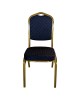 Καρέκλα Catering ArteLibre AUREVIA Μπλε/Χρυσό Ύφασμα/Μέταλλο 57x40x93cm