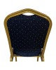 Καρέκλα Catering ArteLibre AUREVIA Μπλε/Χρυσό Ύφασμα/Μέταλλο 57x40x93cm