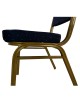Καρέκλα Catering ArteLibre AUREVIA Μπλε/Χρυσό Ύφασμα/Μέταλλο 57x40x93cm