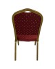 Καρέκλα Catering ArteLibre AUREVIA Κόκκινο/Χρυσό Ύφασμα/Μέταλλο 57x40x93cm
