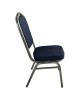 Καρέκλα Catering ArteLibre AUREVIA Μπλε/Ασημί Ύφασμα/Μέταλλο 57x40x93cm