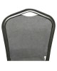 Καρέκλα Catering ArteLibre AUREVIA Γκρι/Ασημί Ύφασμα/Μέταλλο 57x40x93cm