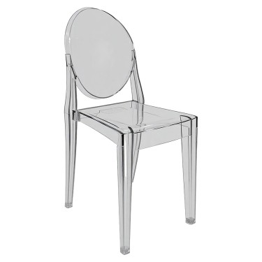 Καρέκλα Catering ArteLibre HALOIR Διάφανο Πλαστικό 40x35x90cm