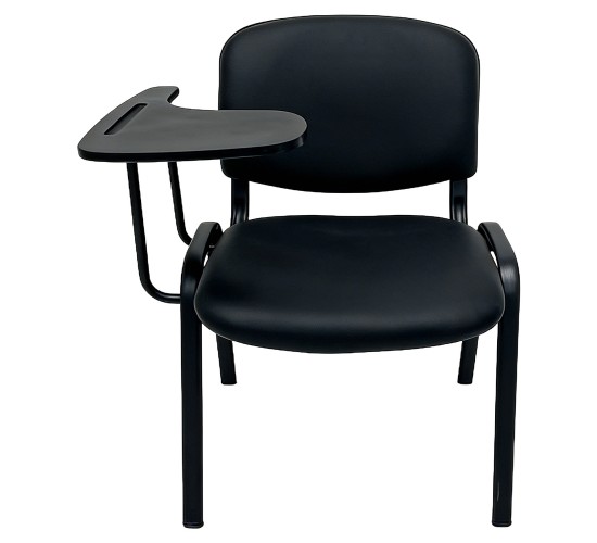 Καρέκλα Θρανίο ArteLibre STEELIX Μαύρο Ύφασμα/Μέταλλο/PVC 58x54x77cm