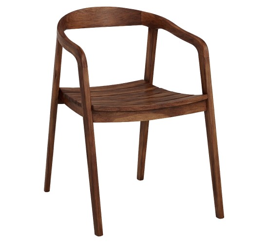 Καρέκλα Επαγγελματική ArteLibre SCHUMET RAMUS Καρυδί Ξύλο 56x56x78cm