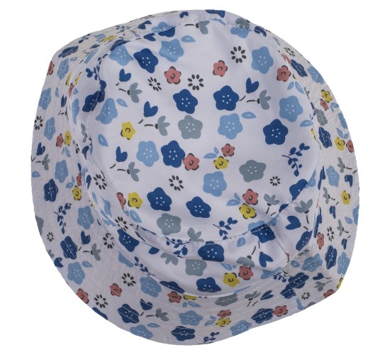 Καπέλο Παιδικό Λουλούδια Αδιάβροχο 100%  Polyester Μέγεθος One Size 18cm Σε 2 Χρώματα