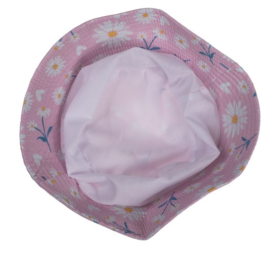 Καπέλο Λουλούδια 100%  Βαμβακερό Μέγεθος One Size Σε 4 Χρώματα