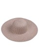 Καπέλο Ψάθινο Χρωματιστό 35%  Polyester/65%  Ψάθα Μέγεθος One Size 44x44x12cm Σε 2 Χρώματα