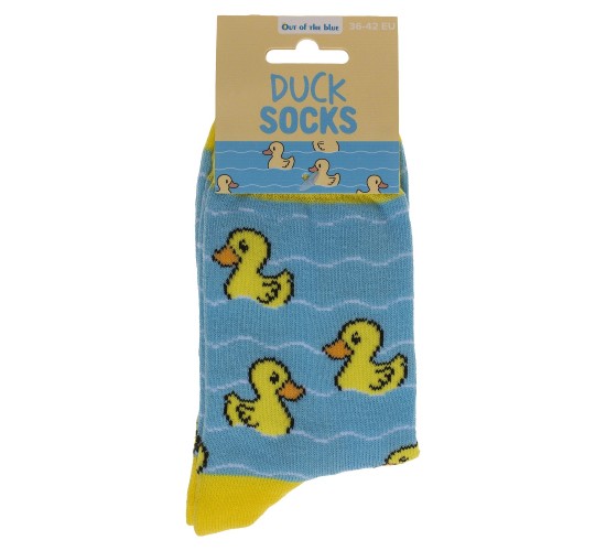 Κάλτσες Πάπιες Κίτρινο/Μπλε 70%  Βαμβάκι/25%  Polyester/5%  Ελαστάνη Μέγεθος 36-42