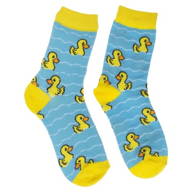 Κάλτσες Πάπιες Κίτρινο/Μπλε 70%  Βαμβάκι/25%  Polyester/5%  Ελαστάνη Μέγεθος 36-42