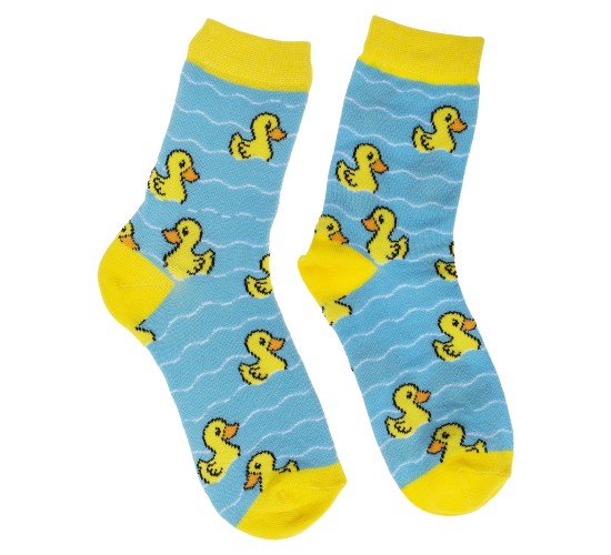 Κάλτσες Πάπιες Κίτρινο/Μπλε 70%  Βαμβάκι/25%  Polyester/5%  Ελαστάνη Μέγεθος 36-42