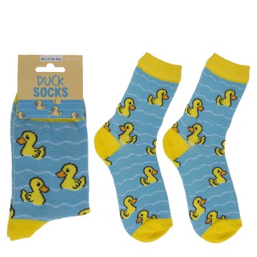 Κάλτσες Πάπιες Κίτρινο/Μπλε 70%  Βαμβάκι/25%  Polyester/5%  Ελαστάνη Μέγεθος 36-42