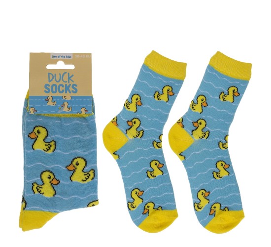 Κάλτσες Πάπιες Κίτρινο/Μπλε 70%  Βαμβάκι/25%  Polyester/5%  Ελαστάνη Μέγεθος 36-42