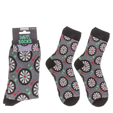 Κάλτσες Βελάκια Γκρι/Μαύρο 70%  Βαμβάκι/25%  Polyester/5%  Ελαστάνη Μέγεθος 42-46