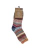 Κάλτσες Πλεχτές Γυναικίες Πολύχρωμο 20%  Βαμβάκι/60%  Polyester/20%  Ακρυλικό Μέγεθος 38-42