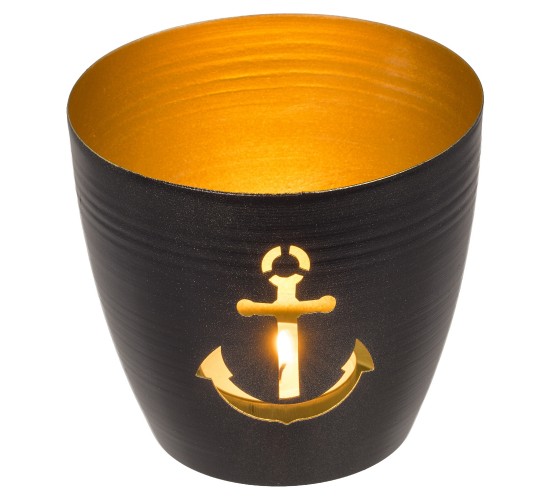 Ρεσώ Μαύρο Μέταλλο 10x10x9cm Σε 2 Σχέδια