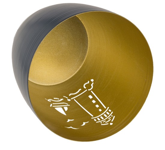 Ρεσώ Μαύρο Μέταλλο 10x10x9cm Σε 2 Σχέδια