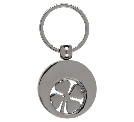 Μπρελόκ Με Κέρμα Για Τρόλεϊ Ασημί Μέταλλο 3.5cm Σε Διάφορα Σχέδια