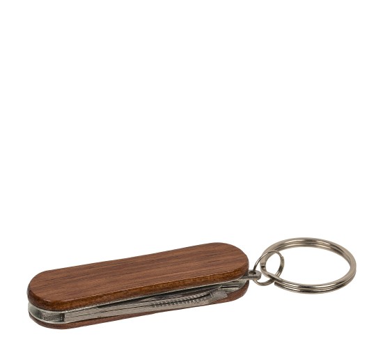 Μπρελόκ Πολυεργαλείο Σουγιάς Μέταλλο/Ξύλο 6x2x1cm
