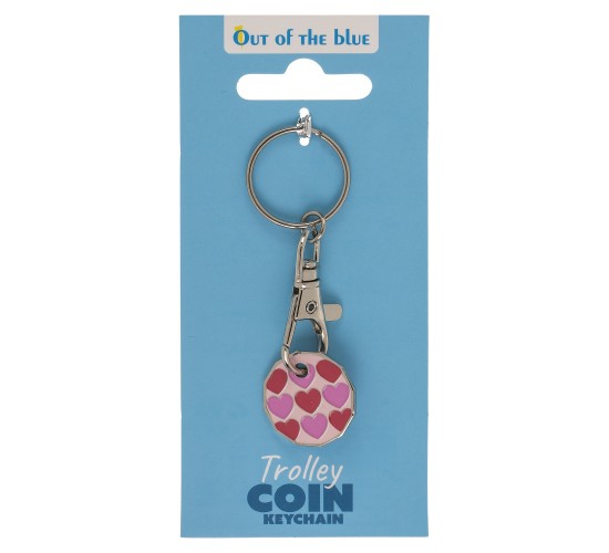 Μπρελόκ Με Κέρμα Για Τρόλεϊ Μέταλλο 2.28x8cm Σε 2 Σχέδια