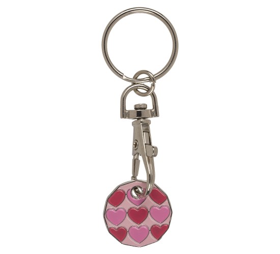 Μπρελόκ Με Κέρμα Για Τρόλεϊ Μέταλλο 2.28x8cm Σε 2 Σχέδια