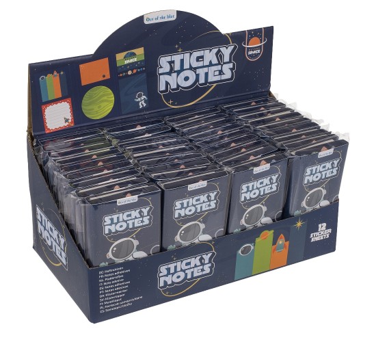 Σετ Χαρτάκια Σημειώσεων Αστροναύτης 6 Διαφορετικά Σχέδια/Μεγέθη Ανά Σετ