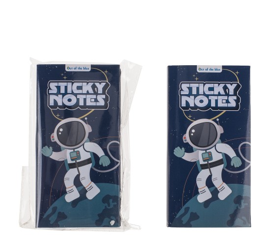 Σετ Χαρτάκια Σημειώσεων Αστροναύτης 6 Διαφορετικά Σχέδια/Μεγέθη Ανά Σετ