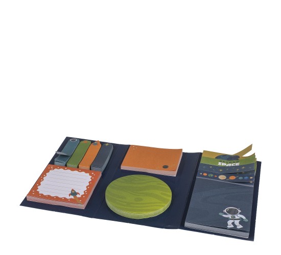 Σετ Χαρτάκια Σημειώσεων Αστροναύτης 6 Διαφορετικά Σχέδια/Μεγέθη Ανά Σετ