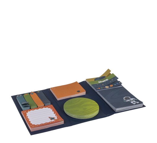 Σετ Χαρτάκια Σημειώσεων Αστροναύτης 6 Διαφορετικά Σχέδια/Μεγέθη Ανά Σετ