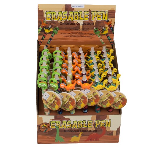 Στυλό Που Σβήνει Δεινοσαυράκι 14.5cm Σε 6 Σχέδια
