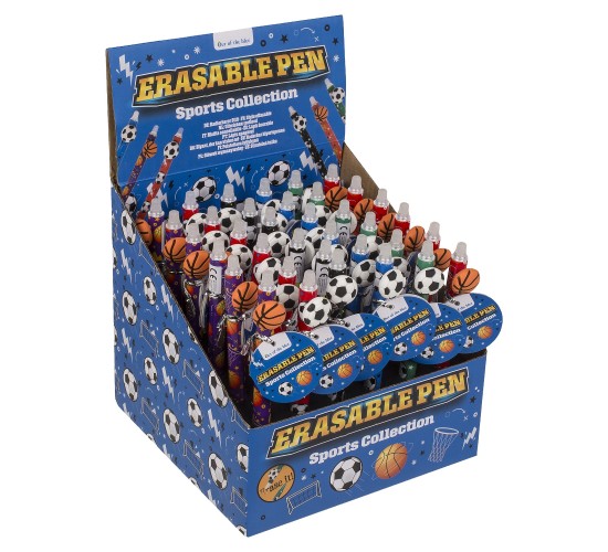 Στυλό Που Σβήνει Ποδόσφαιρο/Μπάσκετ 14.5cm Σε 6 Σχέδια