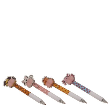 Στυλό Με Πισινό Ζωάκι 14cm Σε 4 Σχέδια